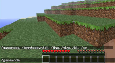 Minecraft Command List Single Player