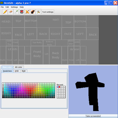 minecraft skin editor 3d