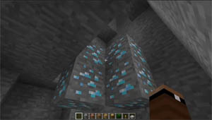 Minecraft seed 1 - diamonds