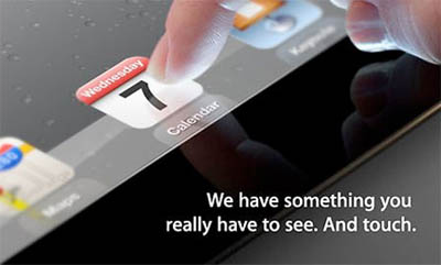 A Apple Nomeia o Novo iPad - 'o novo iPad'