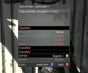 Spec Ops Armoury