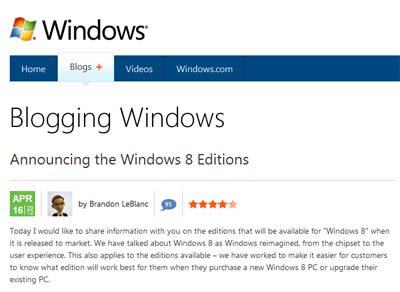 What's the difference between Windows 8 and Windows 8 Pro?