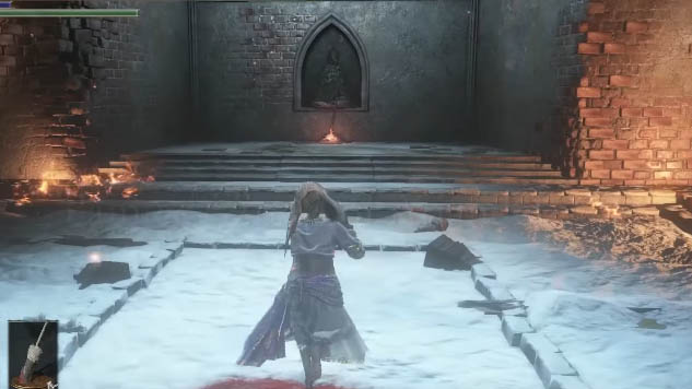 Sister Friede bonfire