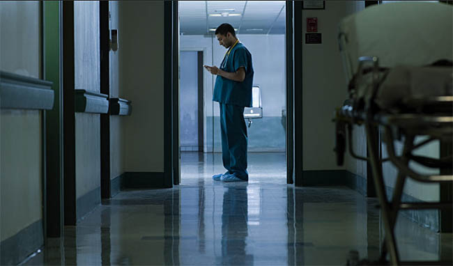 Trabalho por turnos no hospital