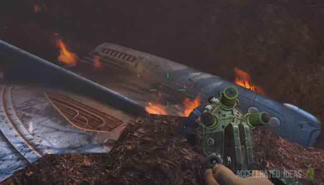 UFO actual crash site