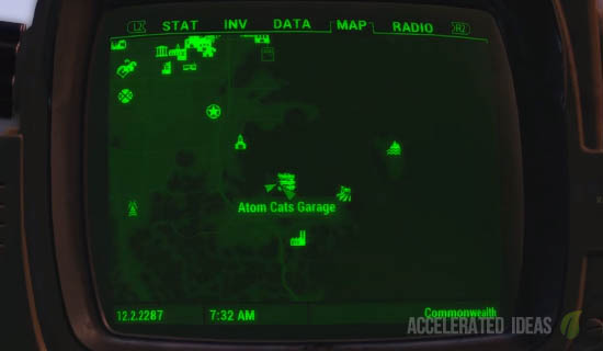 Atom Cats Garage location