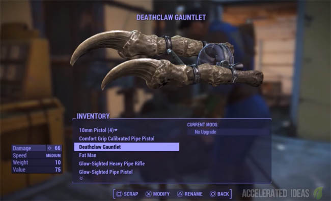Deathclaw in-game