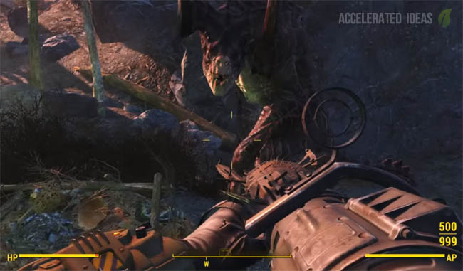 Deathclaw near nest