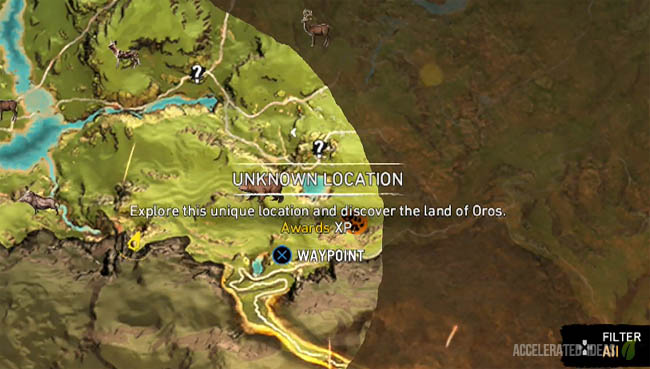 Unknown map location icon