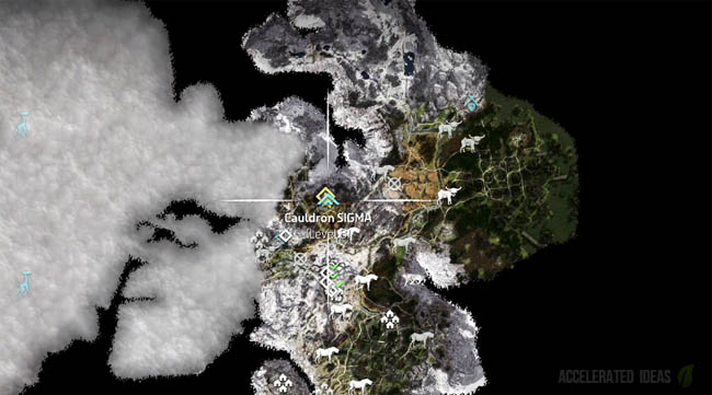 Sigma Cauldron map