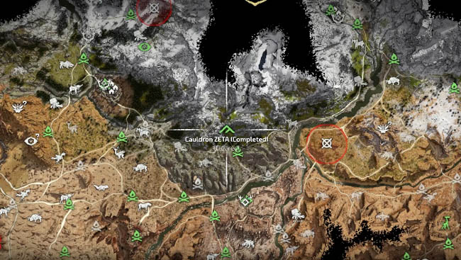 Horizon Zero Dawn - Cauldron Locations (Dungeons) and Rewards