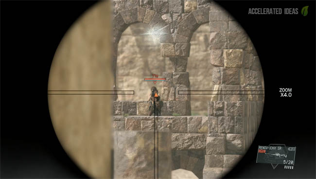 Eliminate sniper - boss fight