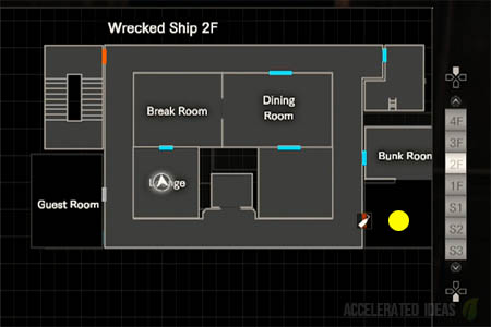 Captains Key map location