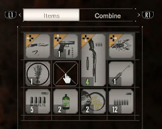 Shotgun in inventory