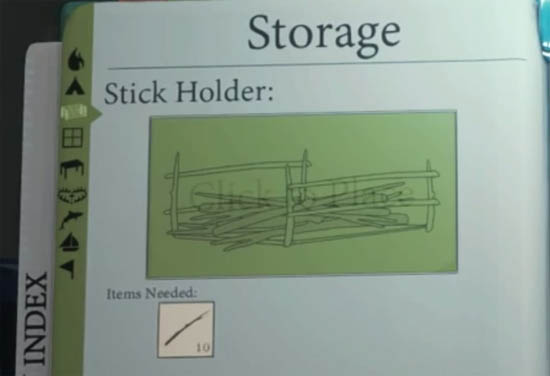 The Forest v0.03 - Stick holder