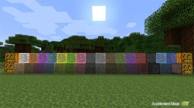 Minecraft 13w41a Features - Stained Glass (Crafting Recipe Included)
