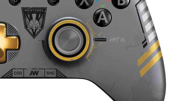 Tally Marks on XBox Advanced Warfare controller