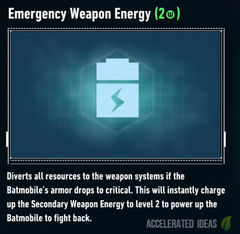 Emergency Weapon Energy
