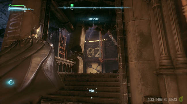 gate leading to ventilation tunnel