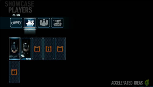 Showcase - Players section