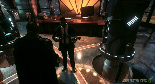 Lucius with Disruptor weapon