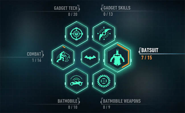 Waynetech batsuit upgrades