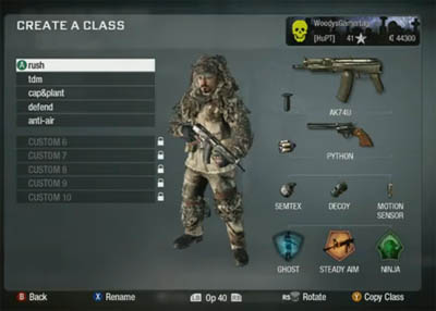 Best Black Ops class