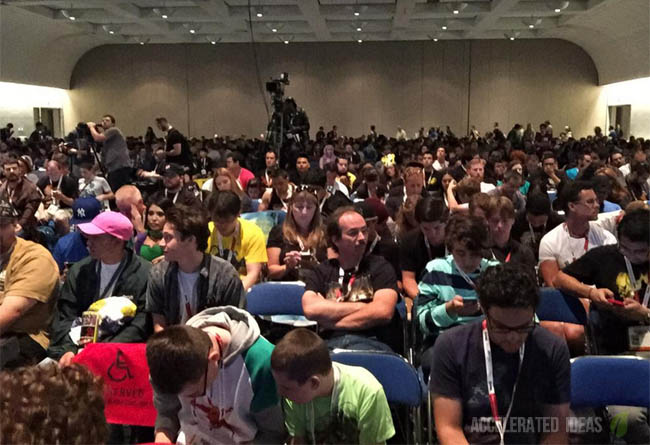 Audience at Comic Con