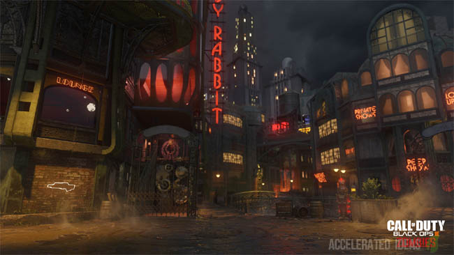 Shadows of Evil environment