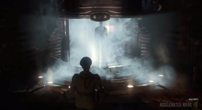 Origins Richtofen appears in Teleporter