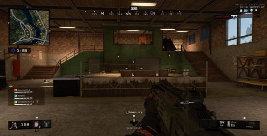 Boxing gym from Shadows of Evil