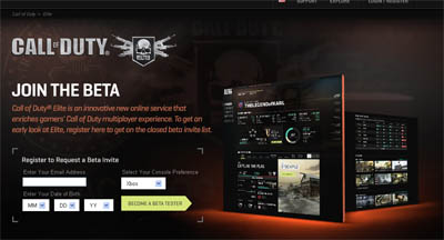 Call Of Duty Elite Beta Codes