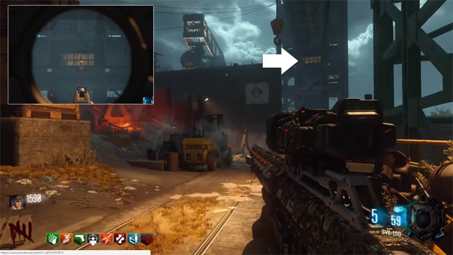 Shadow Man in Ascension building