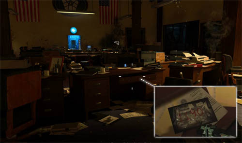 Secret code in drawer