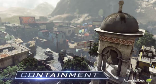 COD Ghosts - Onslaught DLC Containment Map