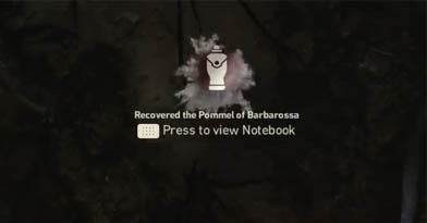 Pommel quest complete notification