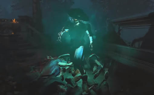 Summoned blue zombies