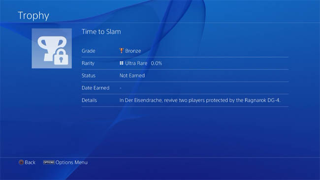 Time to Slam - Trophy