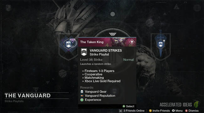 Vanguard Strikes playlist