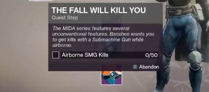 The Fall Will Kill You - quest step