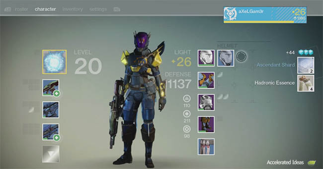 Dismantling Legendary Armour