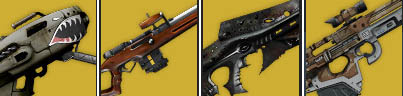 Destiny Dark Below DLC - Exotic Weapons