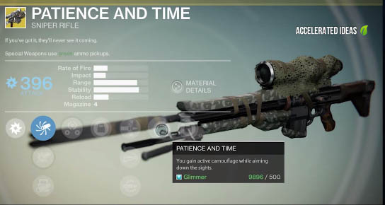 Destiny - Patience and time