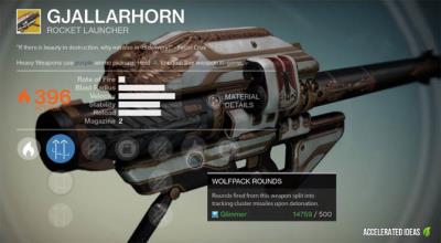 Destiny - Exotic Weapons and Where to find them
