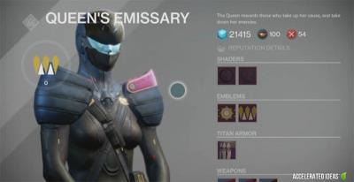 Destiny - How to Get Guaranteed Legendary Gear via Queens Wrath