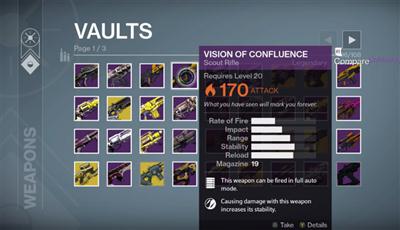 List of Destiny 1 Items that Carry Over to Destiny 2