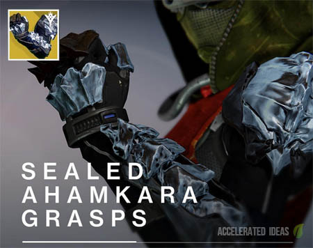 Sealed Ahamkara Grasps - Hunter exotic