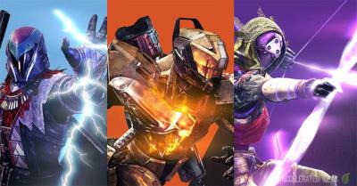 Destiny Taken King Subclasses - Sunbreaker, Nightstalker, Stormcaller