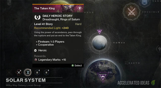 Taken King - Daily Mission