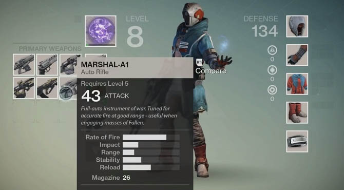 Destiny - How to Upgrade Weapons and Find New Ones